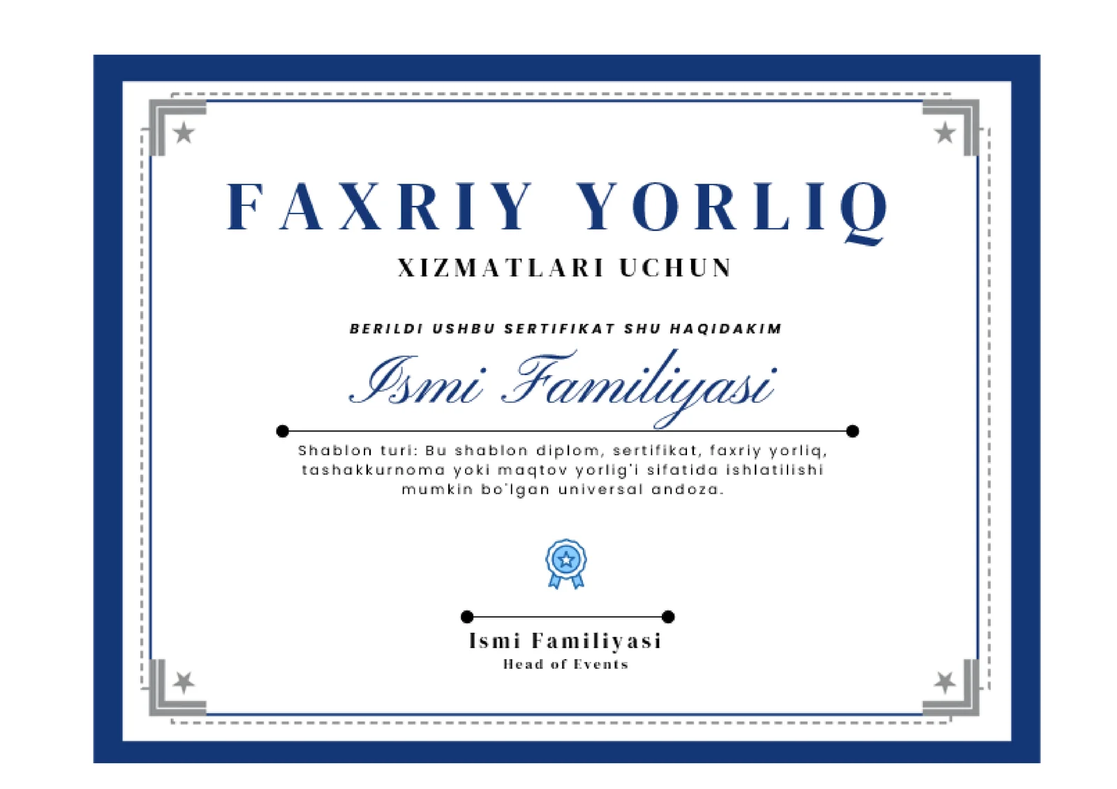 FAXRIY YORLIQ