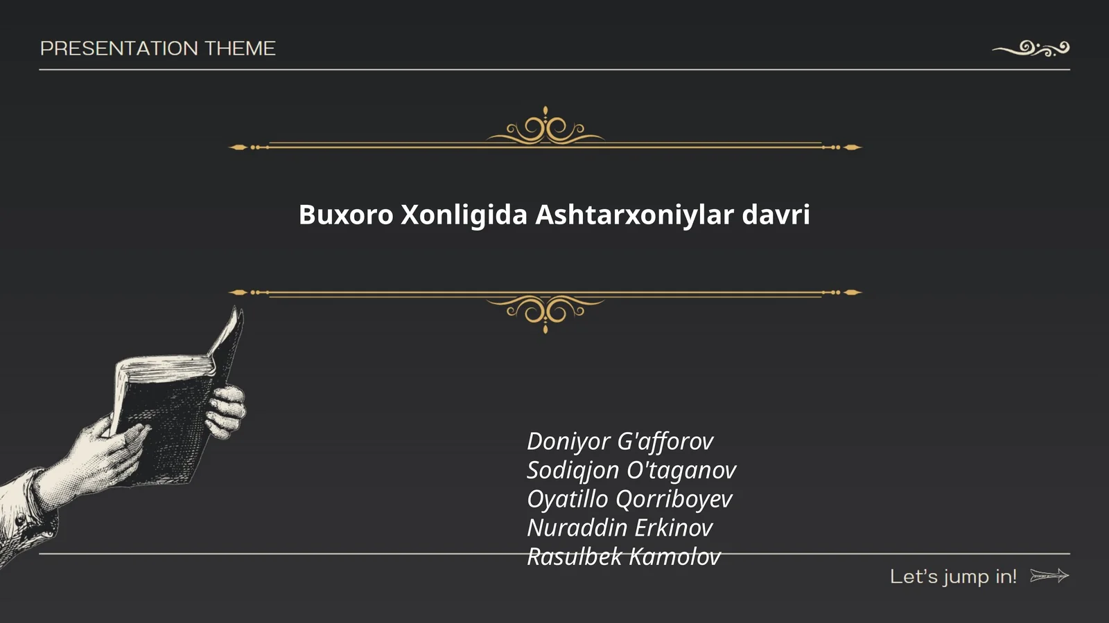 Buxoro Xonligida Ashtarxoniylar davri