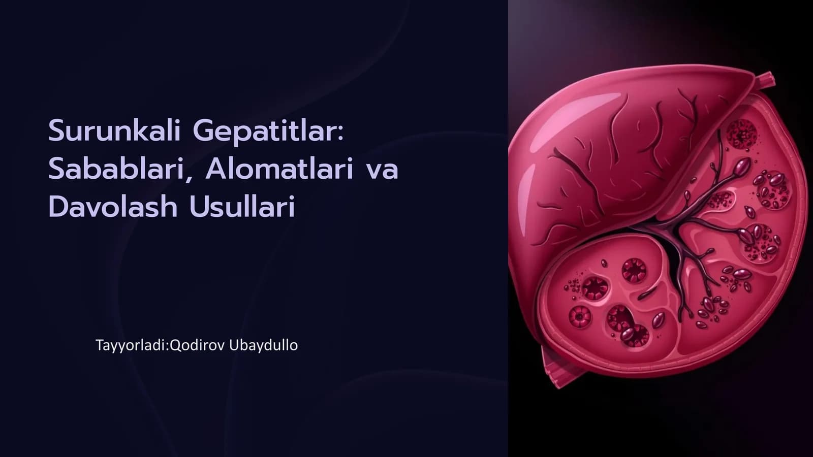 Surunkali Gepatitlar: Sabablari, Alomatlari va Davolash Usullari