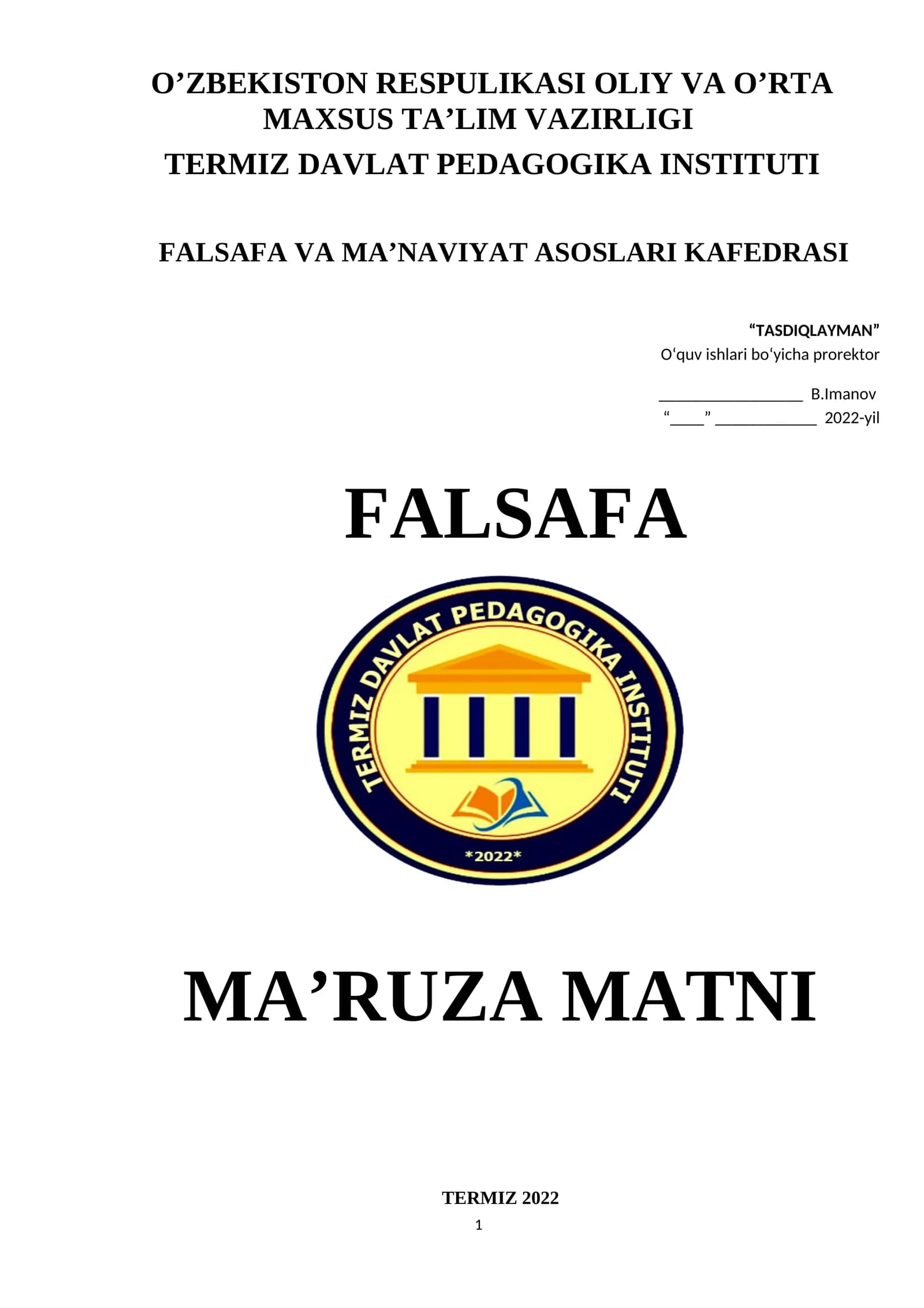 FALSAFA
