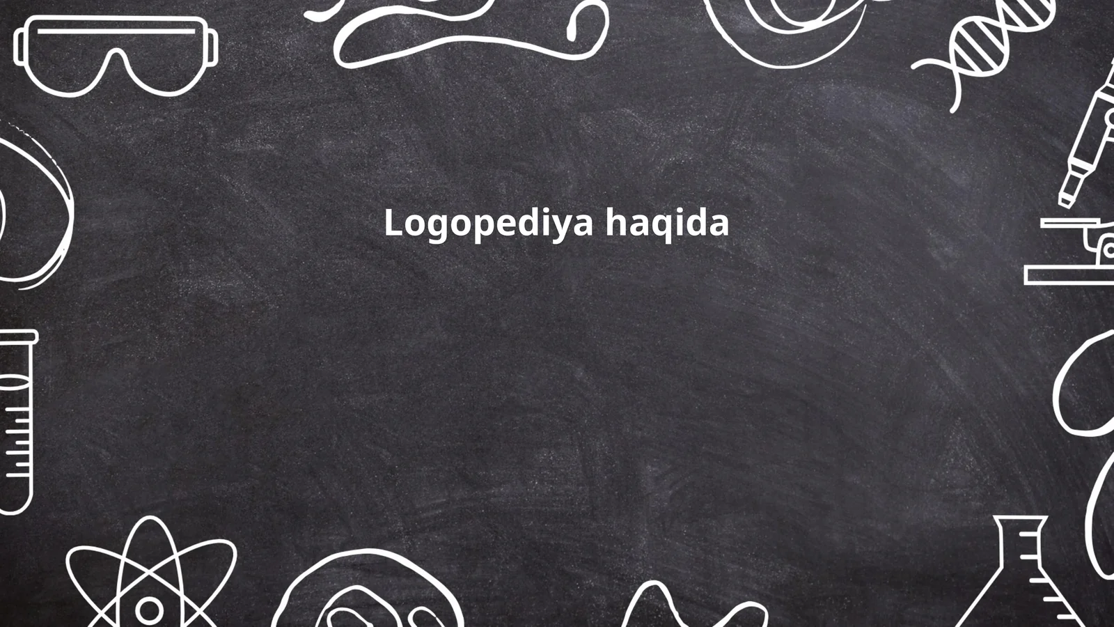 Logopediya haqida