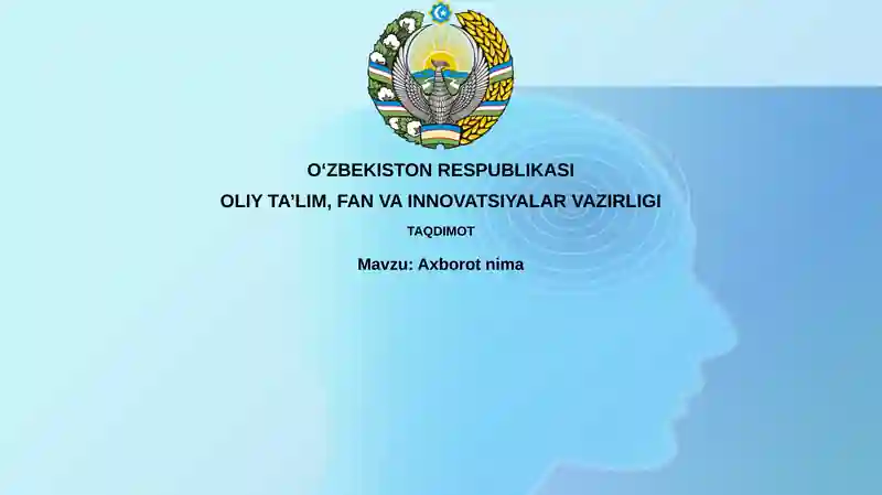 Axborotnima
