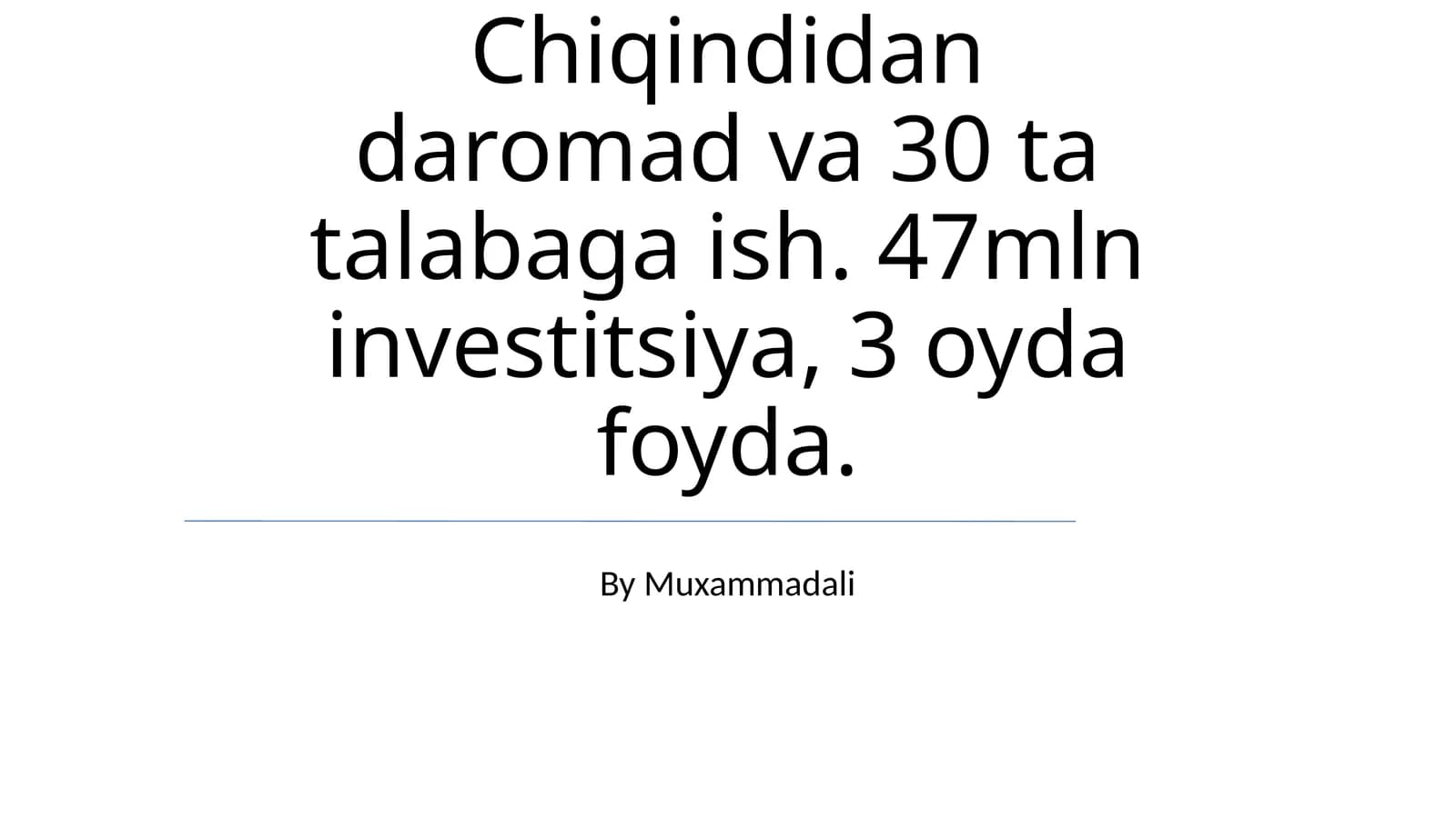 222 Yashil Universitet Loyihasi