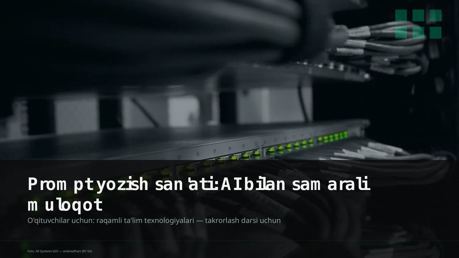 Prompt yozish san'ati: AI bilan samarali muloqot