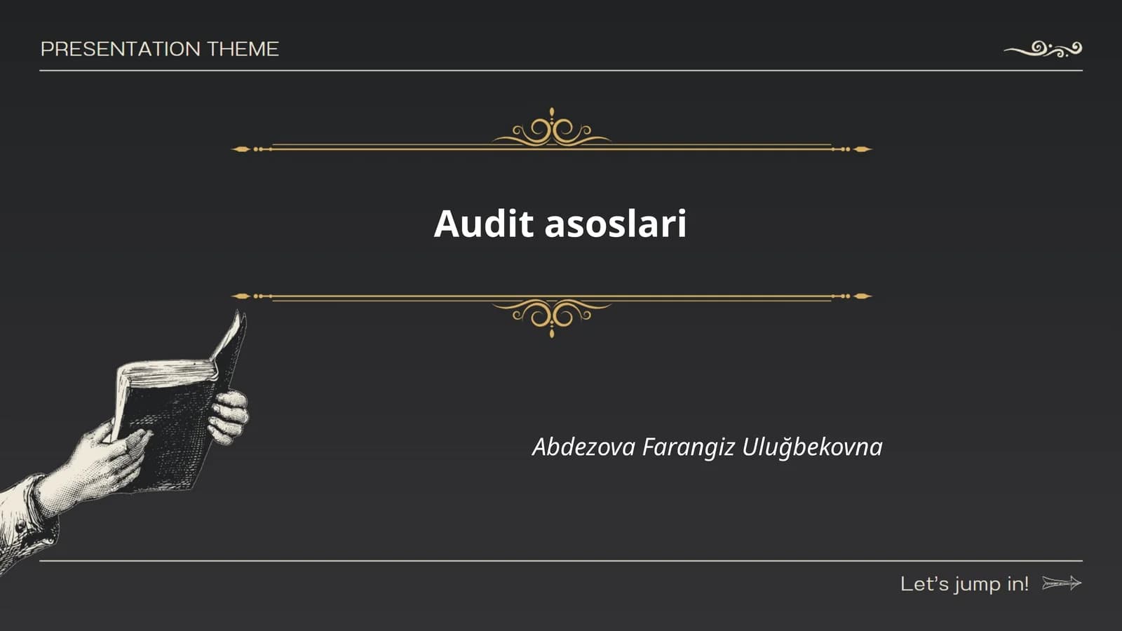 Audit asoslari