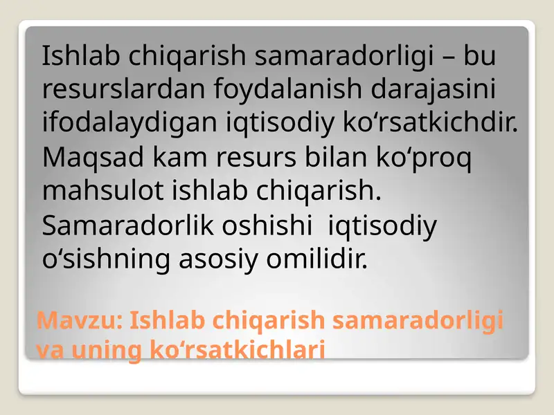 Product slide 1