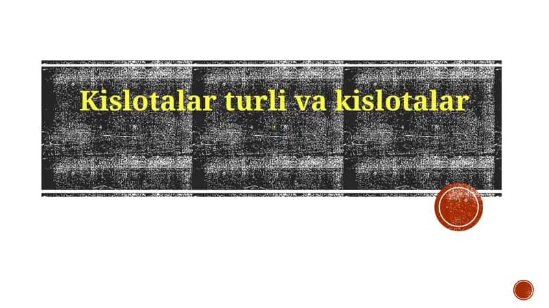 Kislotalarturlivakislotalar