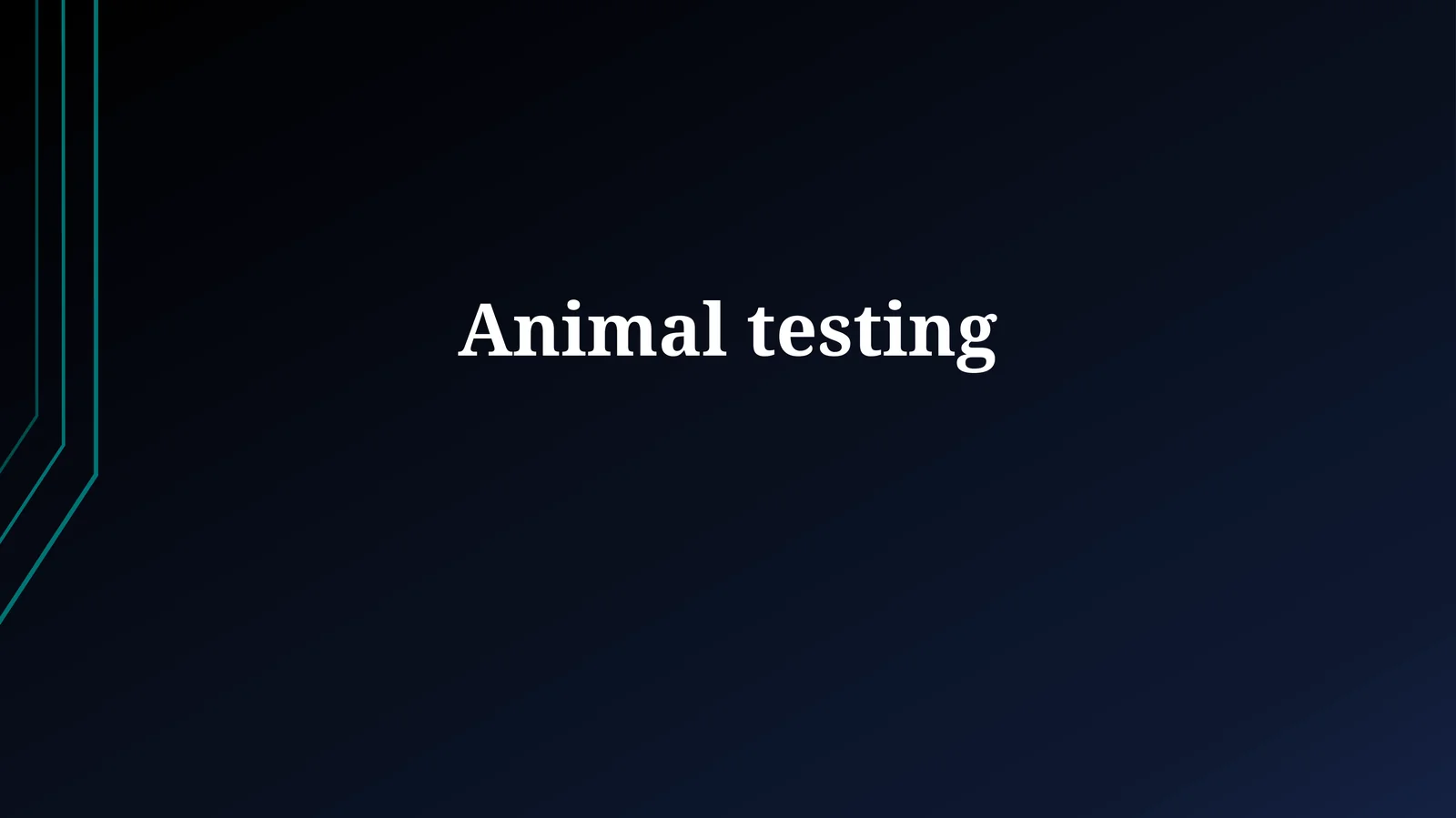 Animal Testing