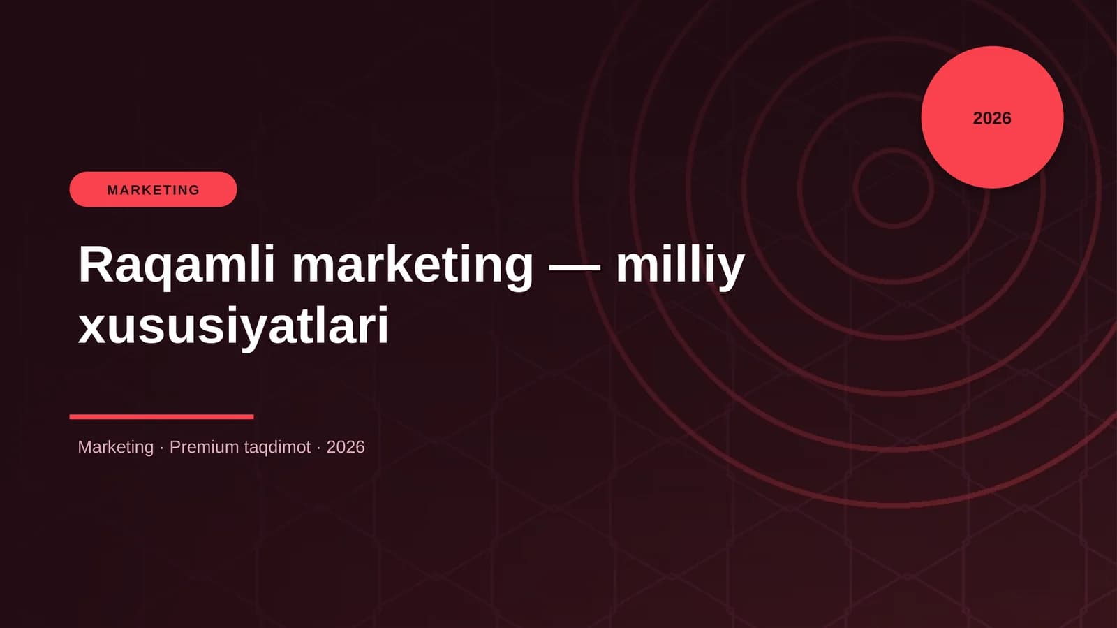Raqamli marketing — milliy xususiyatlari