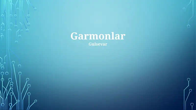 Gormonlar