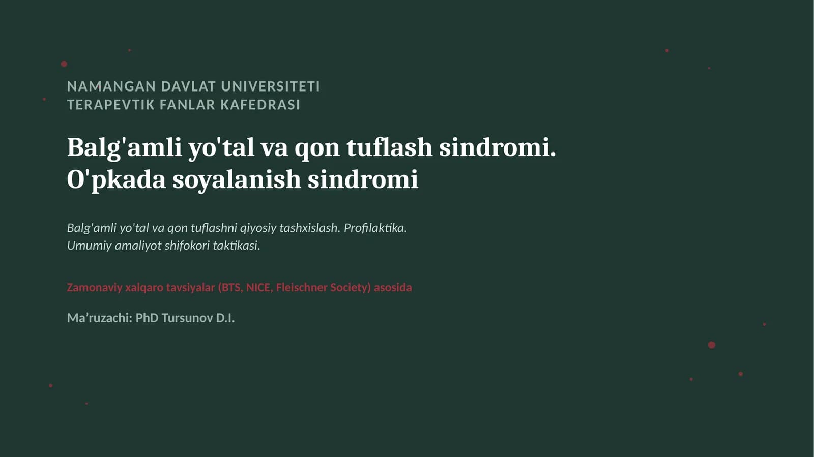 Balg'amli yo'tal va qon tuflash sindromi