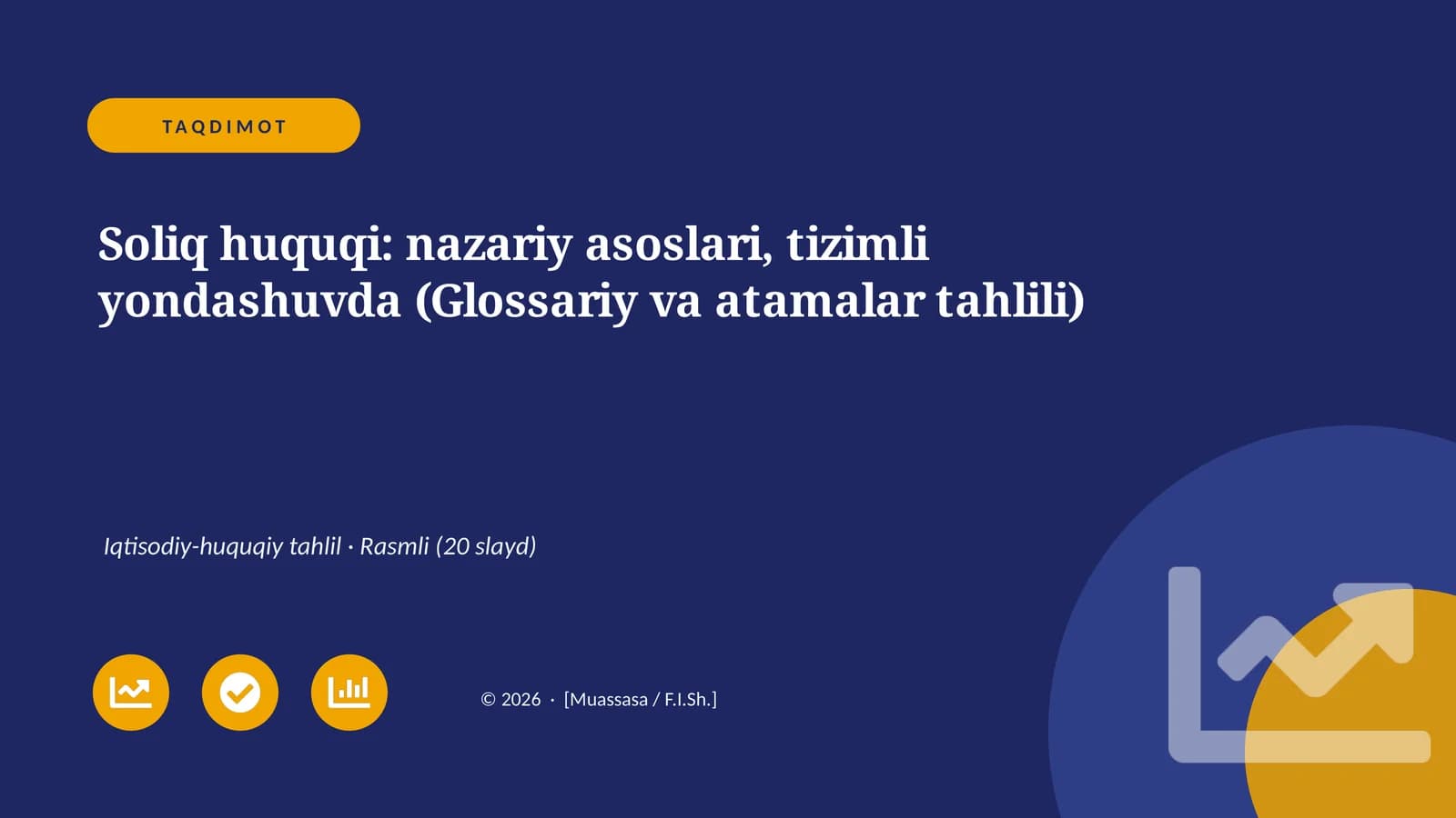 Soliq huquqi: nazariy asoslari, tizimli yondashuvda