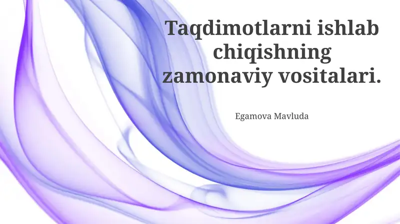 Product slide 1