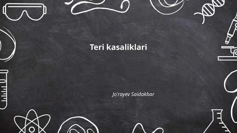 Teri kasaliklari