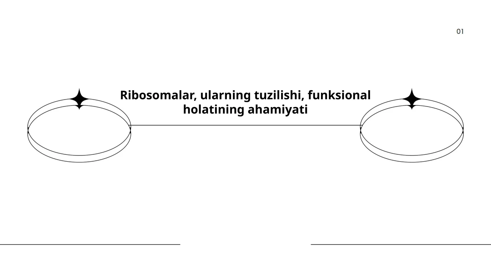Ribosomalar tuzilishi