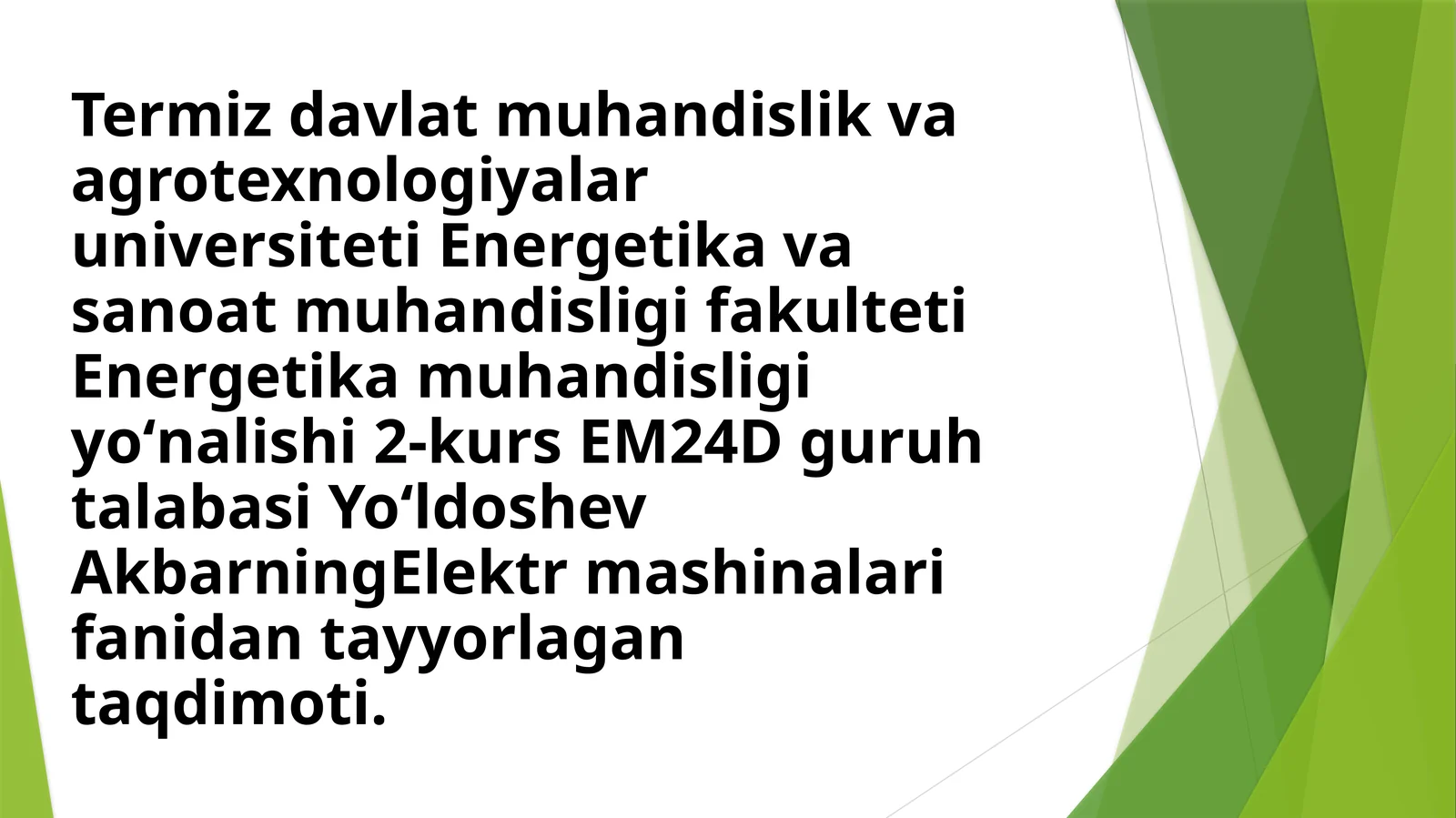 Asinxron generatorlar