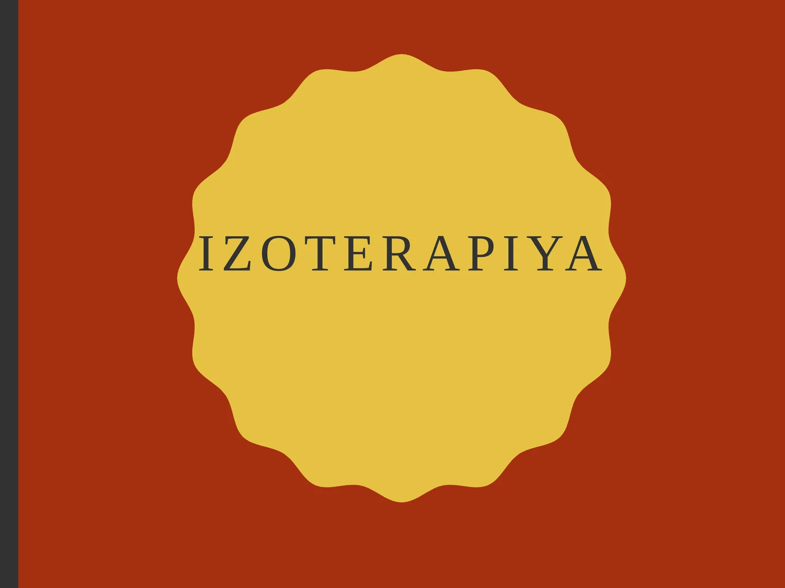 Izoterapiya