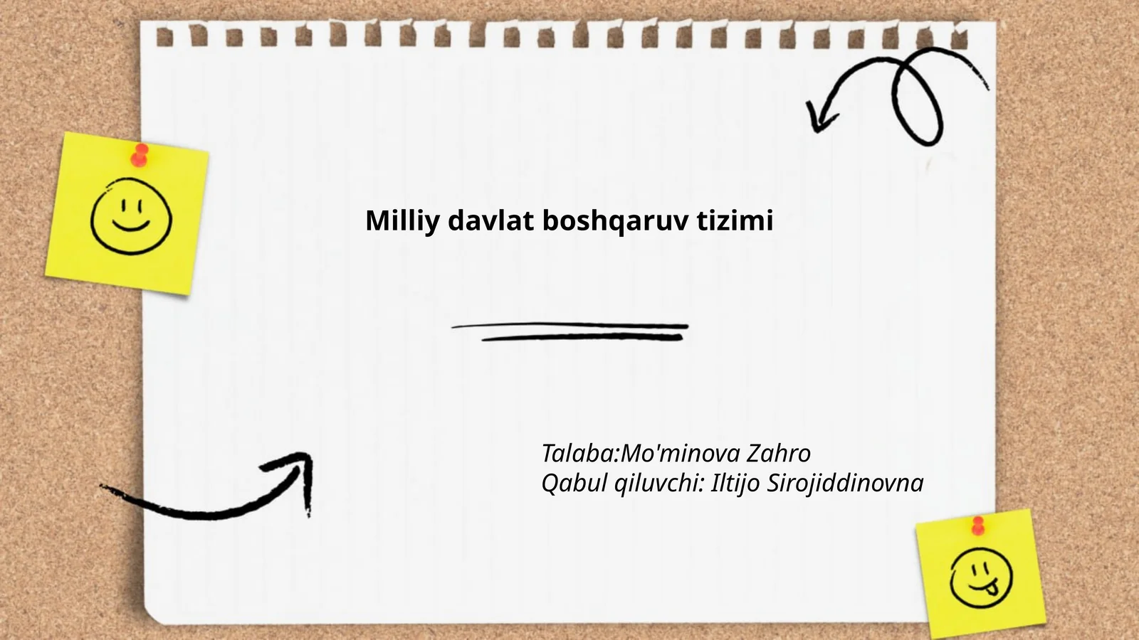 Milliy davlat boshqaruv tizimi