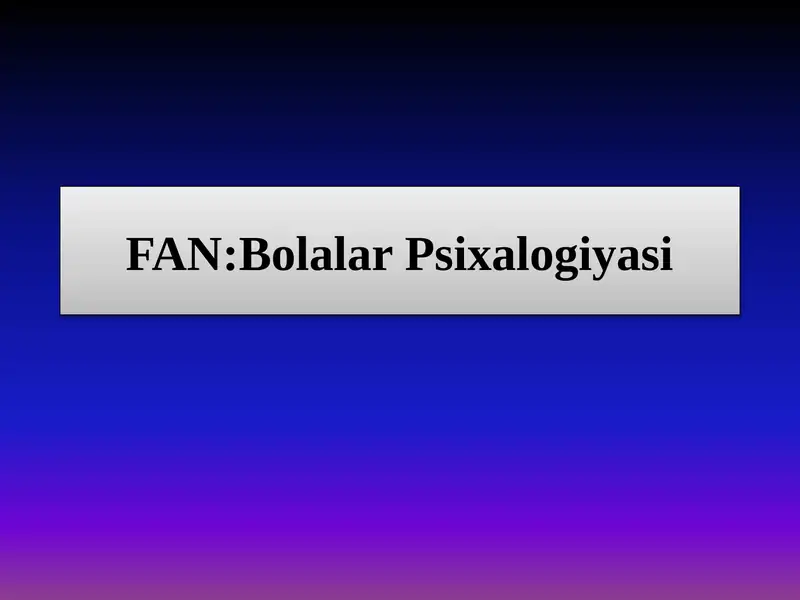 Product slide 1