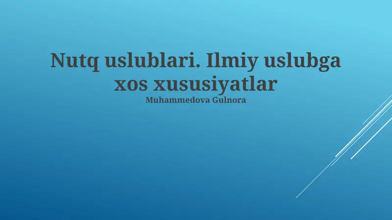 Product slide 1