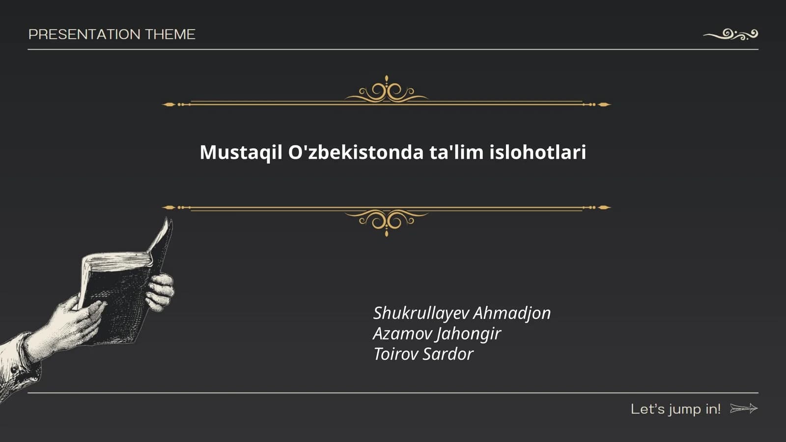 Mustaqil O'zbekistonda ta'lim islohotlari