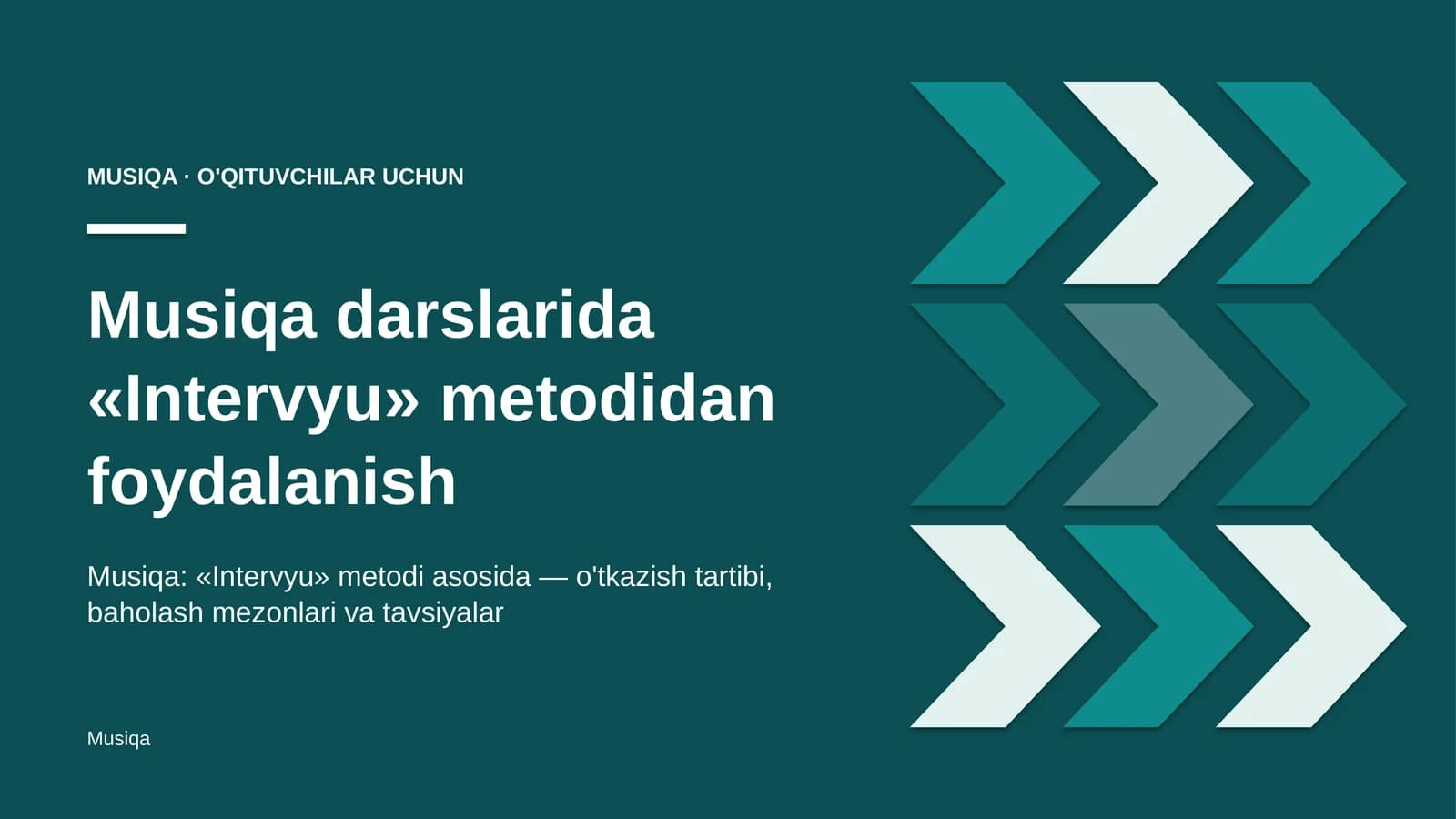 musiqa darslarida intervyu metodidan foydalanish 6045