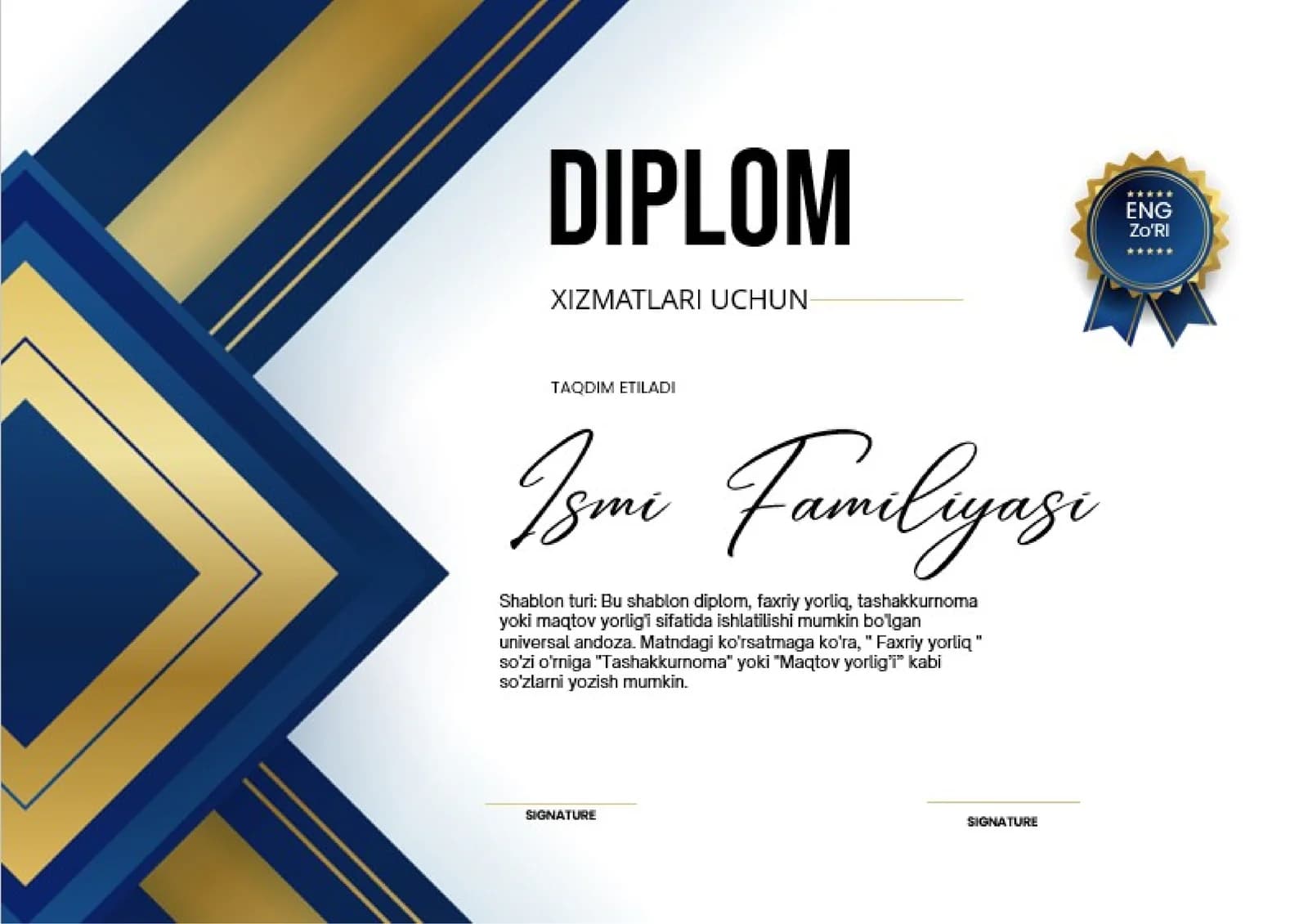 DIPLOM SHABLON