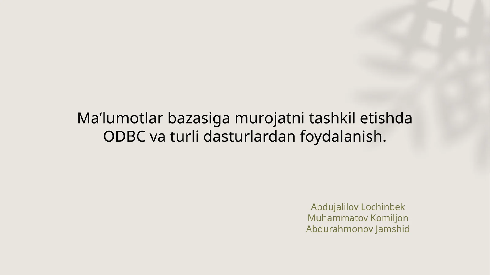Product slide 1