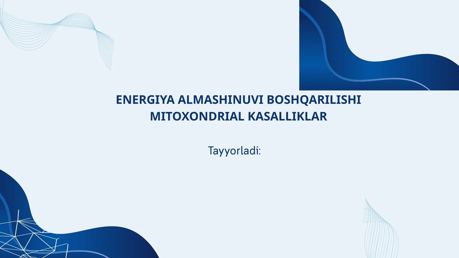 ENERGIYA ALMASHINUVI BOSHQARILISHI
