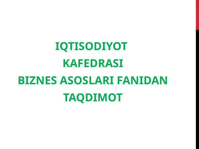 Product slide 1