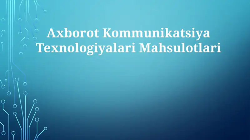 Product slide 1