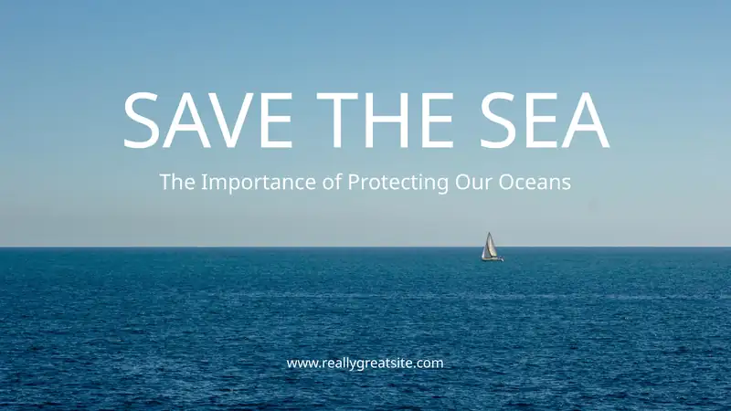 SAVE THE SEA
