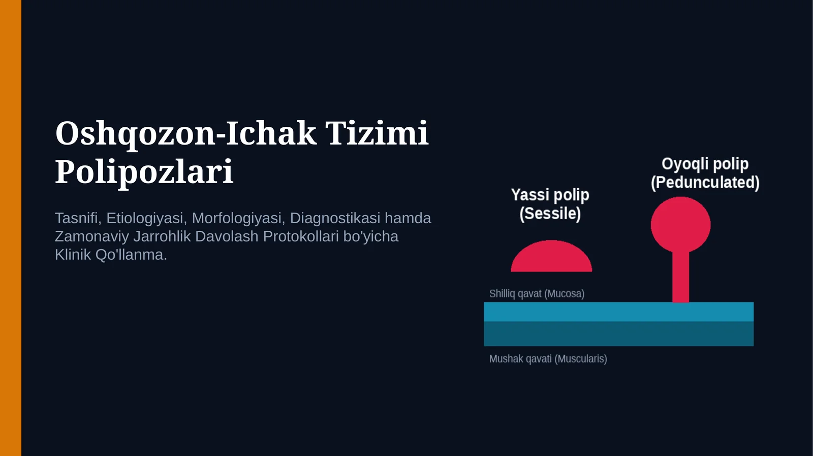 POLIPOZLAR — SABABLARI, TURLARI, TASHXISI VA DAVOLASH USULLARI | 15 SLAYDLI TIBBIY TAQDIMOT