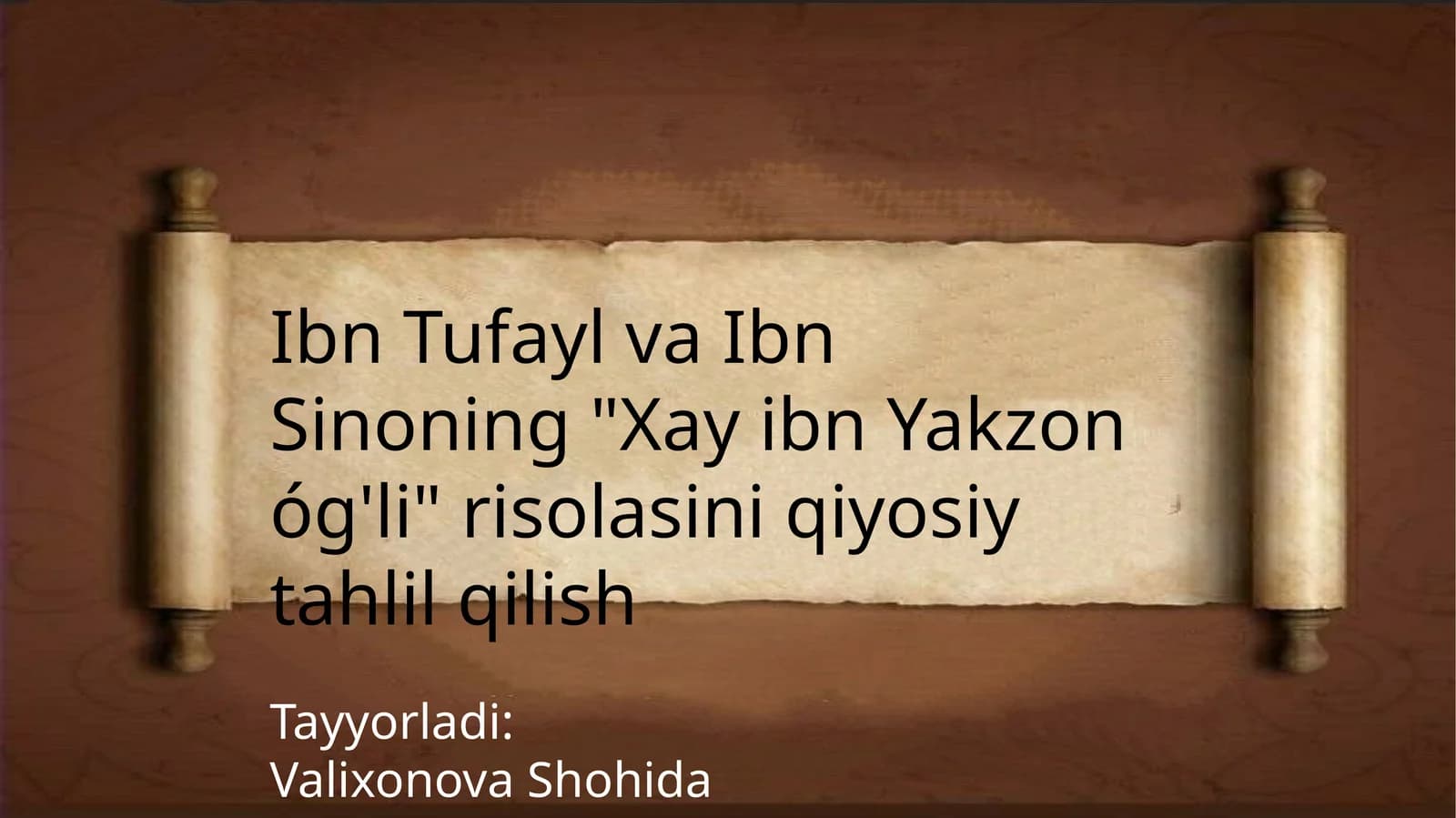 Xay ibn Yakzon