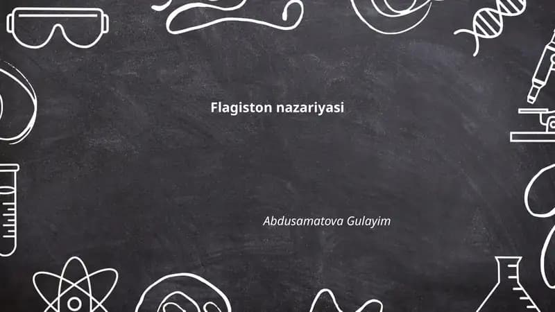 Flagiston nazariyasi
