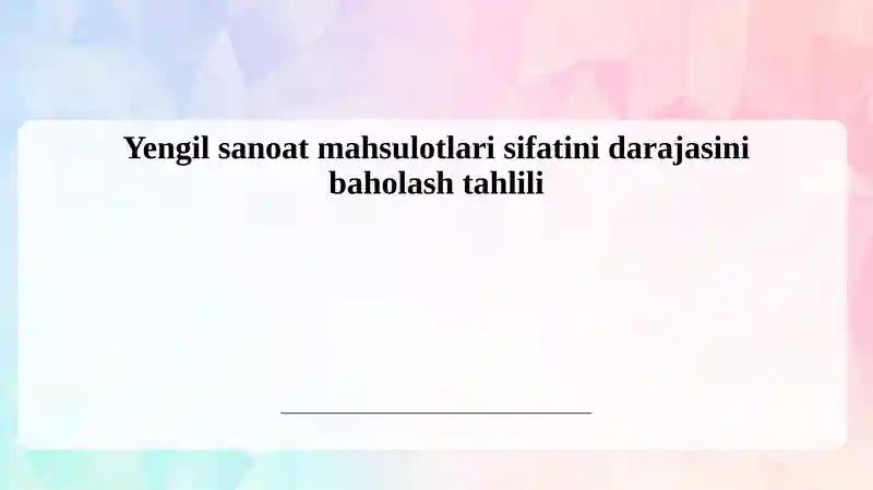 Product slide 1