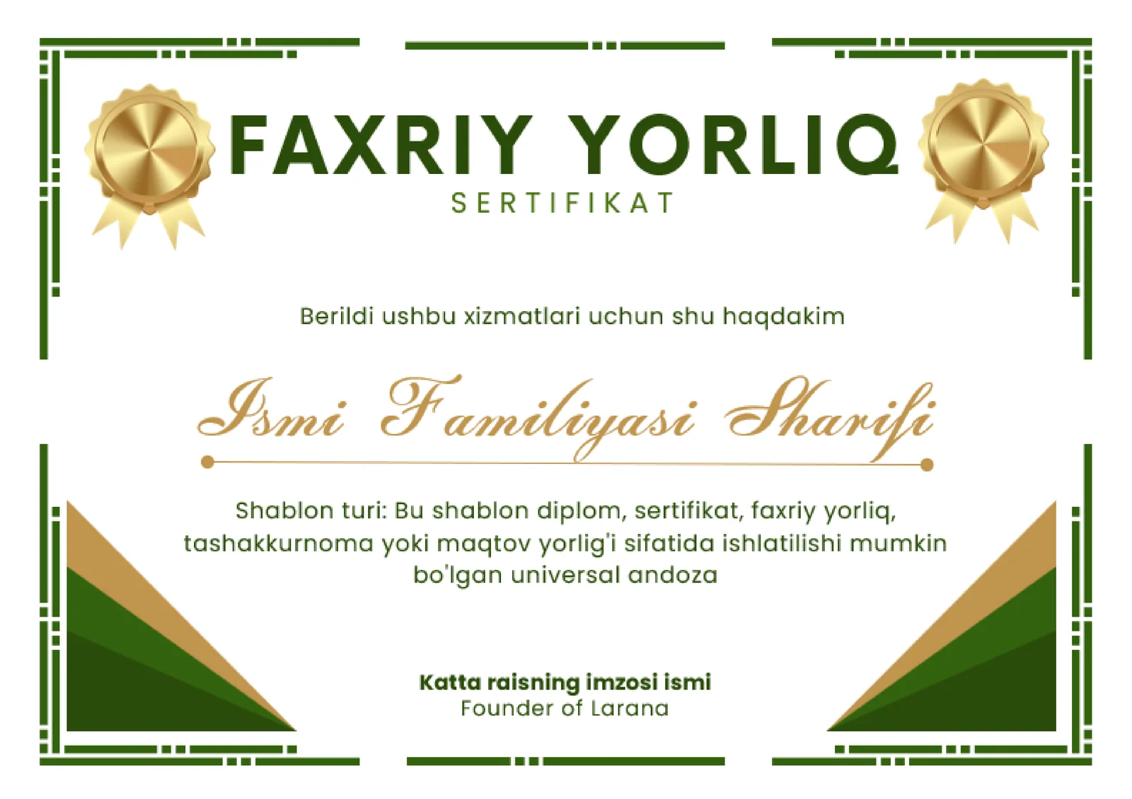 FAXRIY YORLIQ