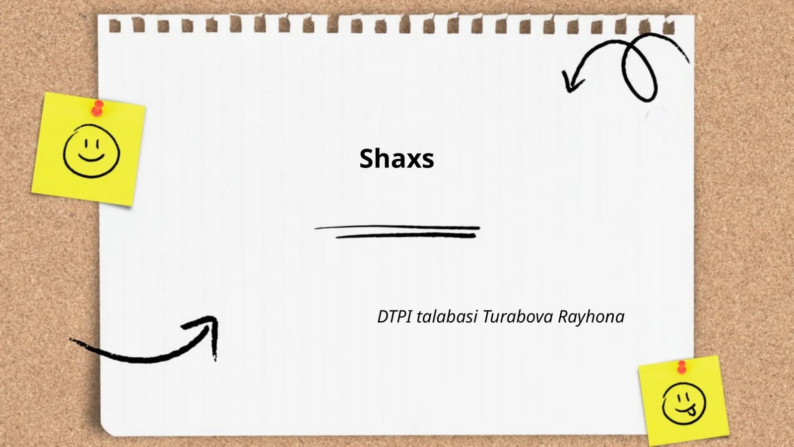 Shaxsning o'zini anglash