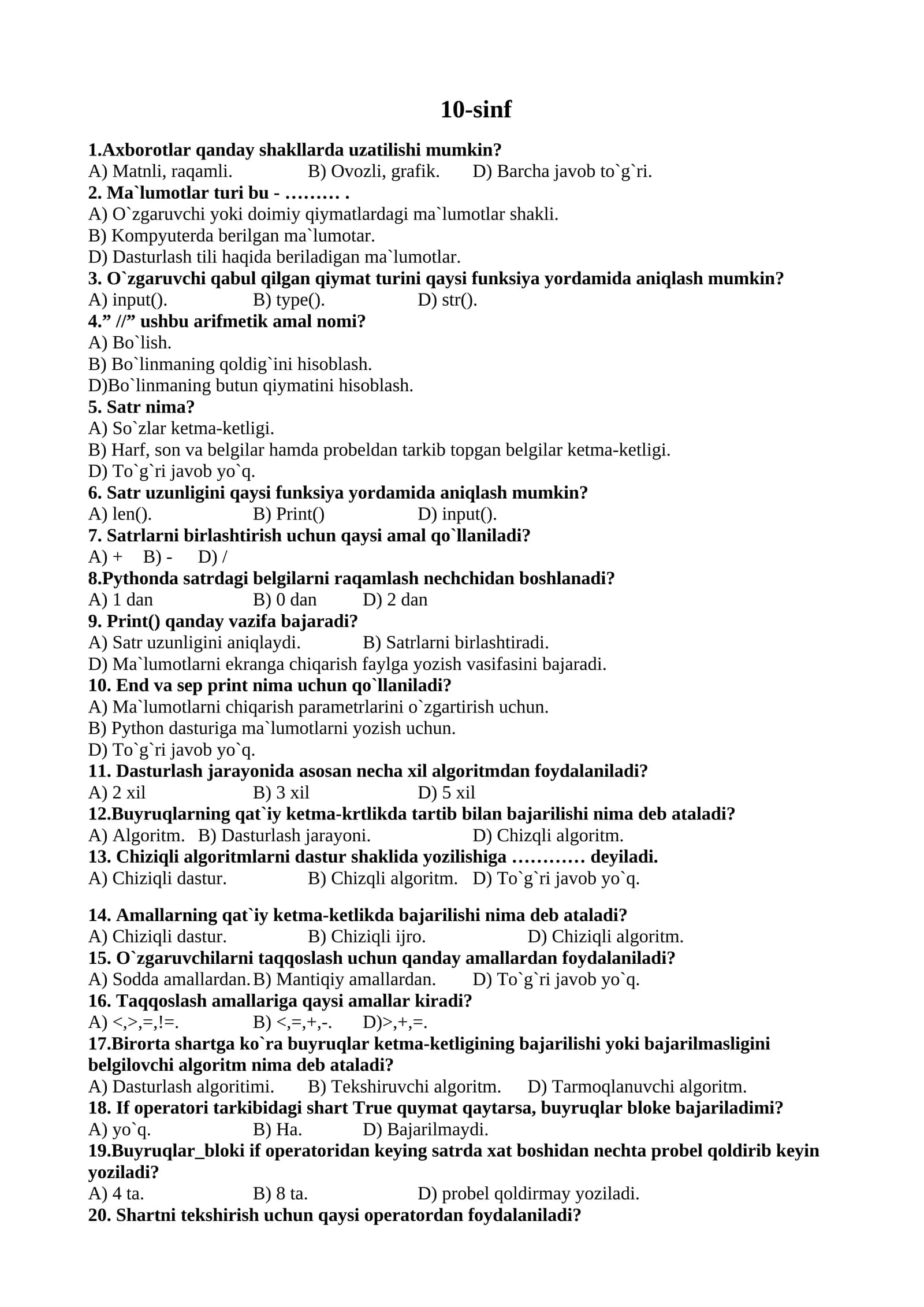 10-sinf