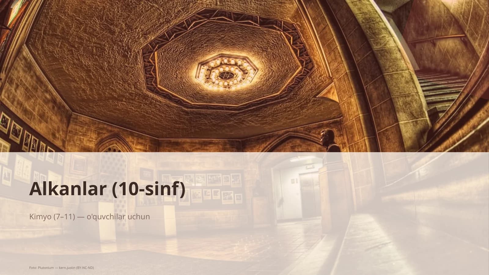 Alkanlar (10-sinf)