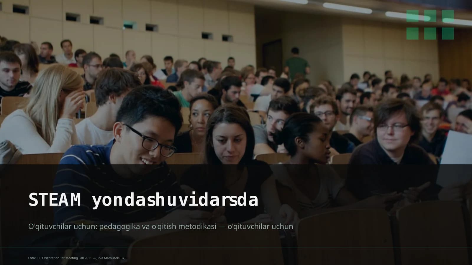 STEAM yondashuvi darsda