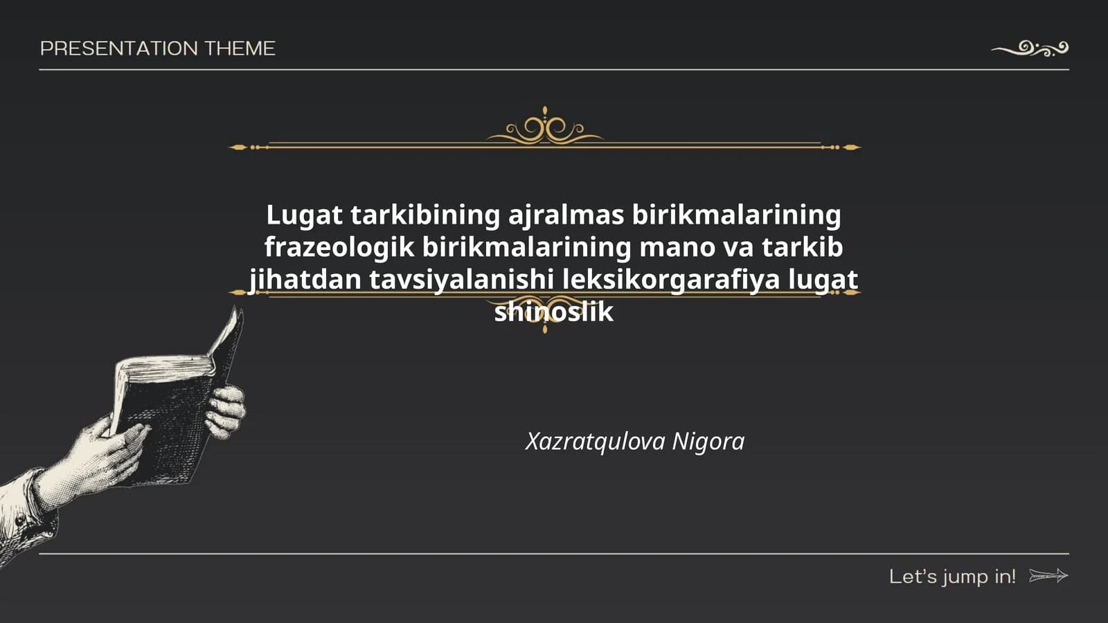 Lugat tarkibining ajralmas birikmalarining frazeologik birikmalarining mano va tarkib jihatdan tavsiyalanishi leksikorgarafiya lugat shinoslik
