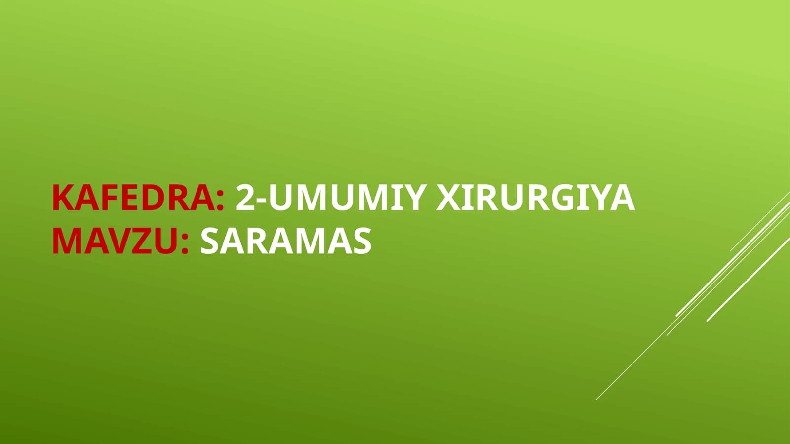 Saramas