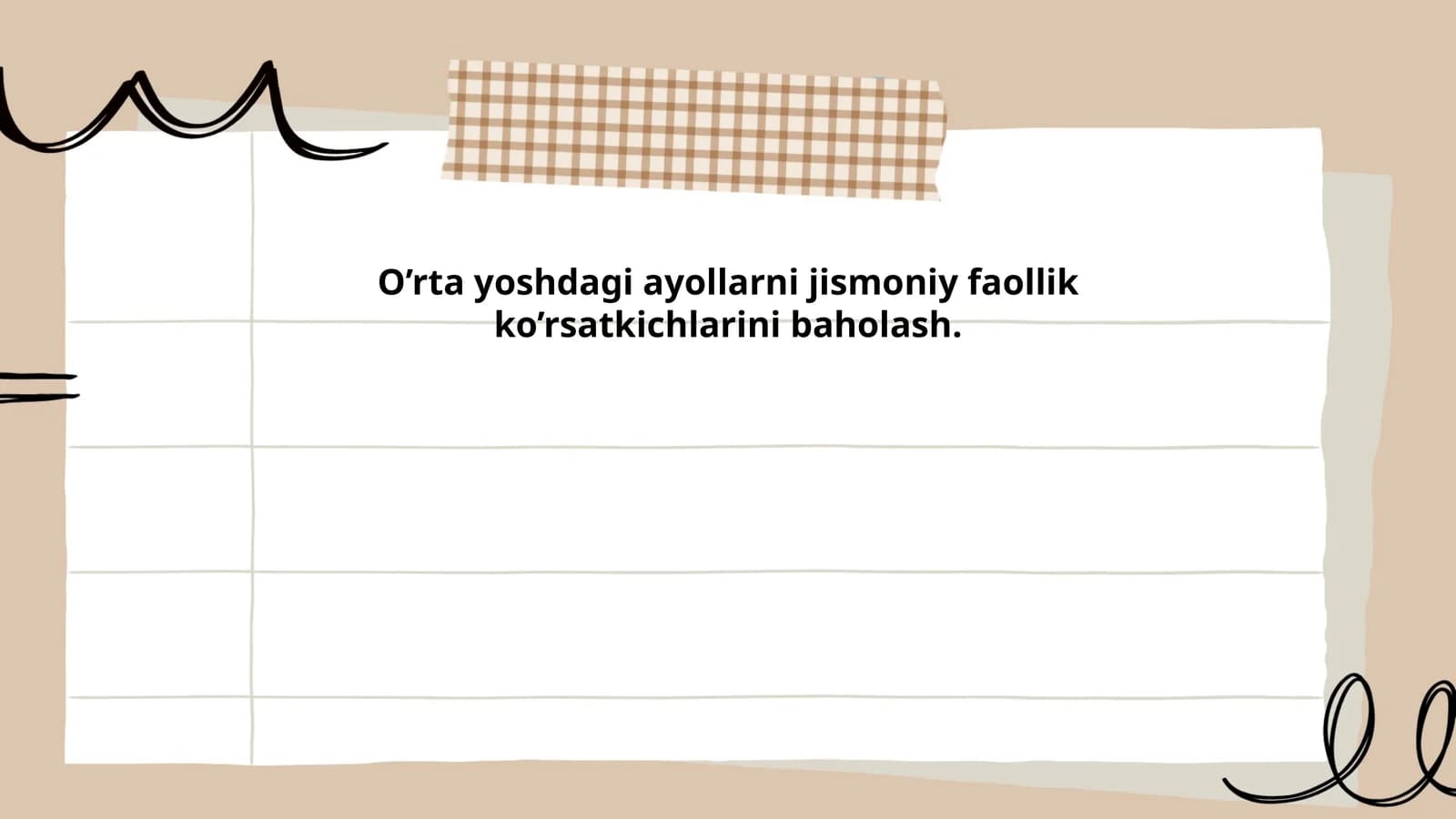 Jismoniy Faollikni O'lchash Usullari