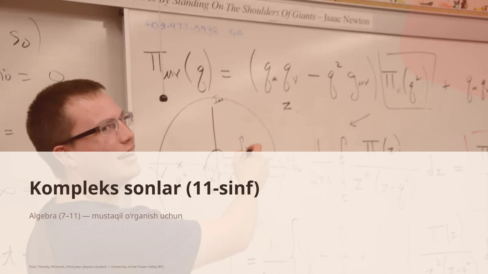 Algebra (7–11)