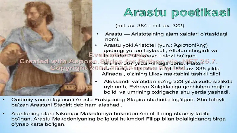 Arastu poetikasi