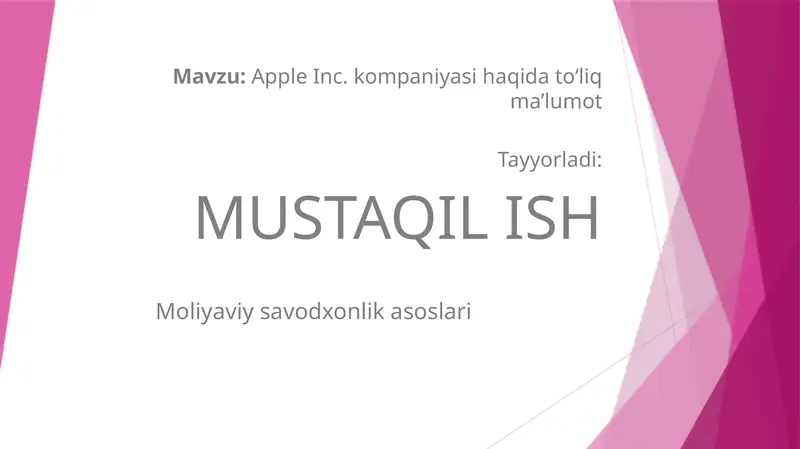 Product slide 1