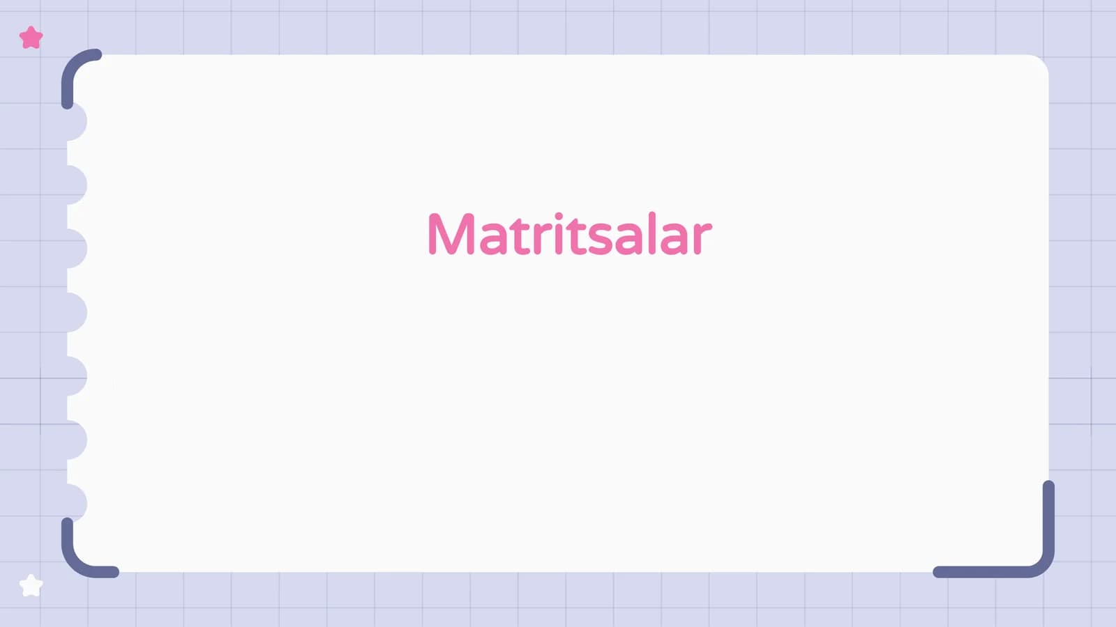 Matritsalar