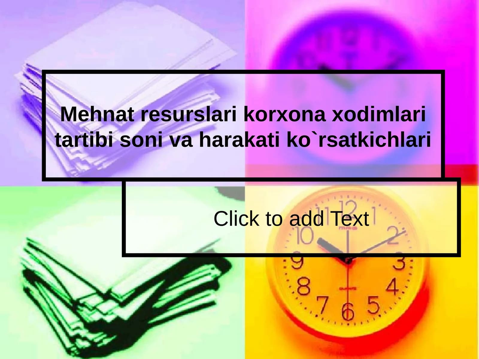 Mehnat resurslari tartibi soni va harakati