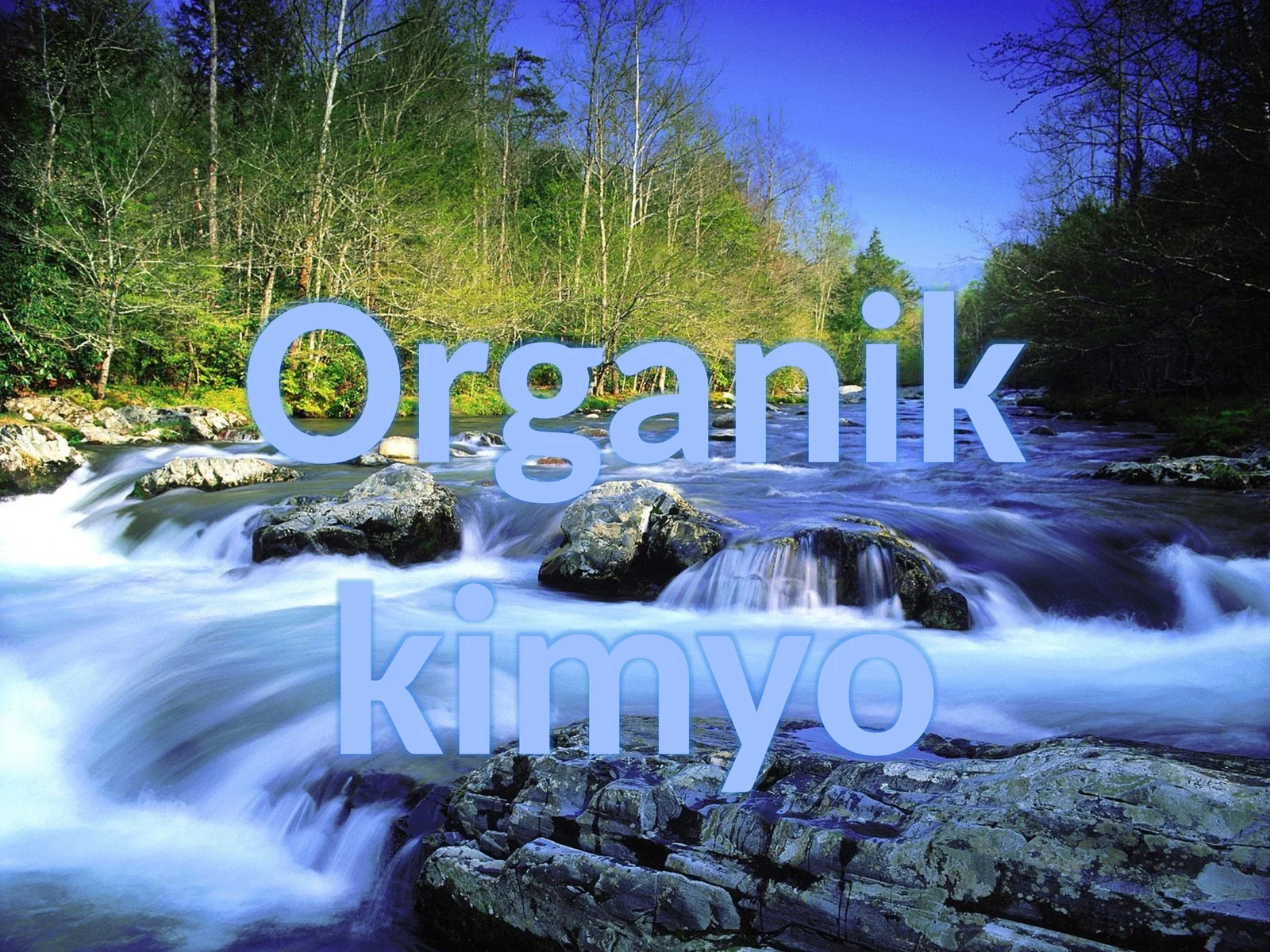 Organikkimyo